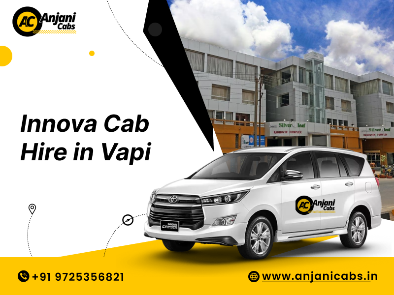 innova cab hire vapi