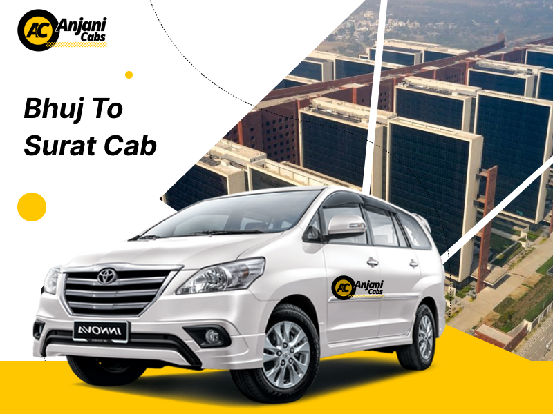 bhuj to surat cab