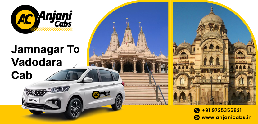 jamnagar to vadodara cab
