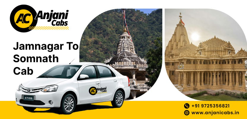 jamnagar to somnath cab 