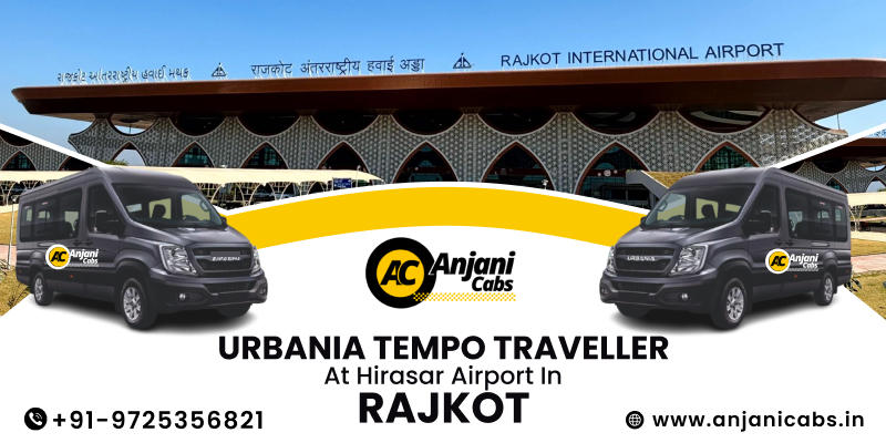 Urbania Tempo Traveller On Rent In Hirasar Airport