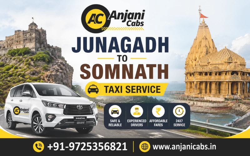 Junagadh To Somnath Taxi Service