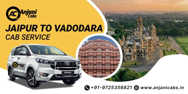 Jaipur To Vadodara Cab Service