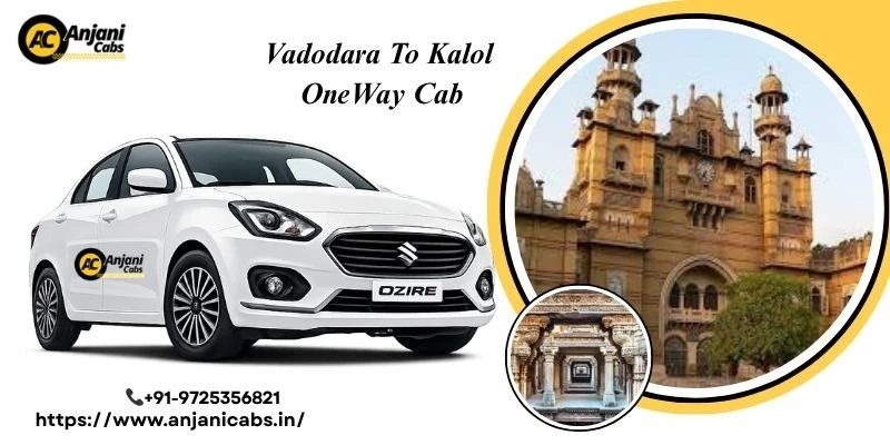 Vadodara To Kalol One Way Cab