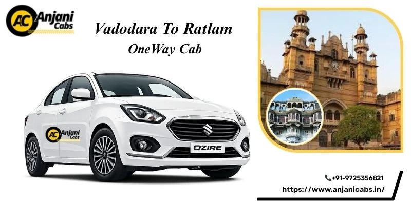 Vadodara To Ratlam One Way Cab