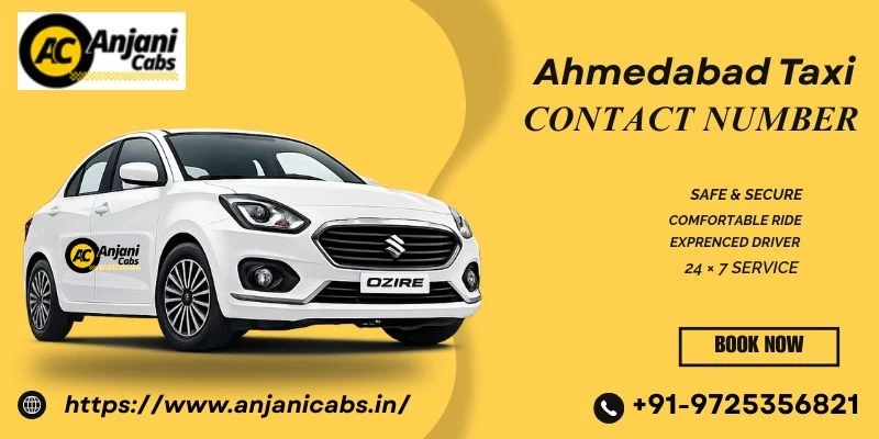 Ahmedabad Taxi Contact Number