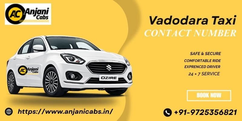 Vadodara Taxi Contact Number