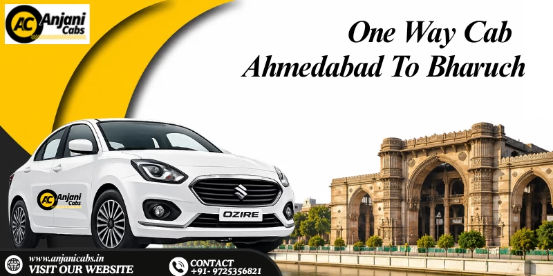 One Way Cab  Ahmedabad To Bharuch