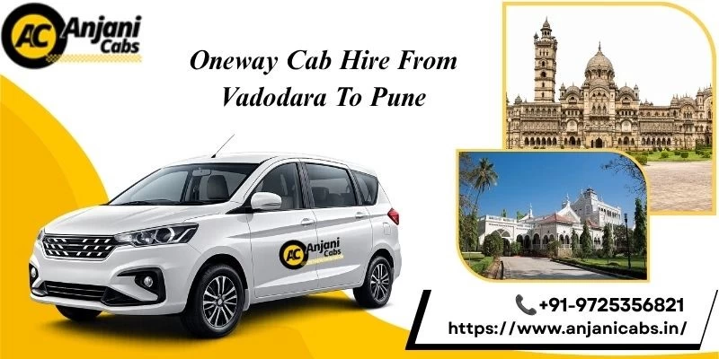 One Way Cab/taxi Hire From Vadodara To Pune