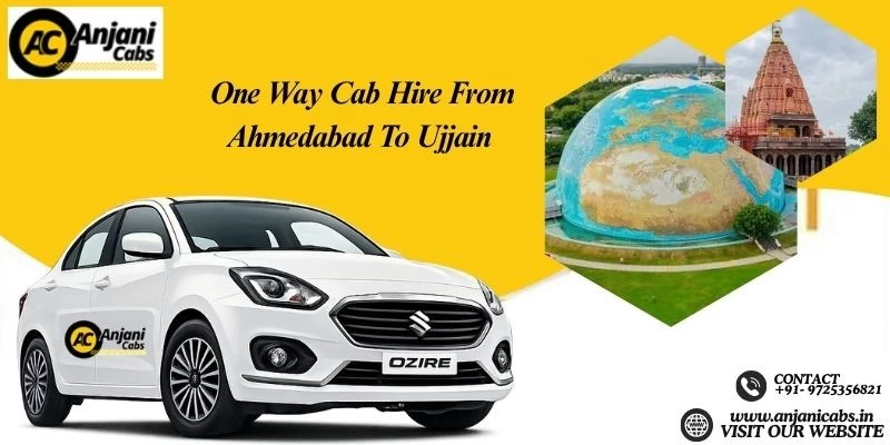 One Way Cab/taxi Hire From Ahmedabad To Ujjain