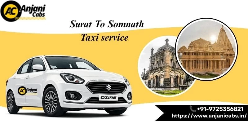 Surat To Somnath Taxi Service