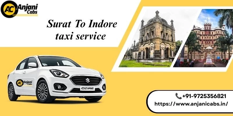 Surat To Indore Taxi Service