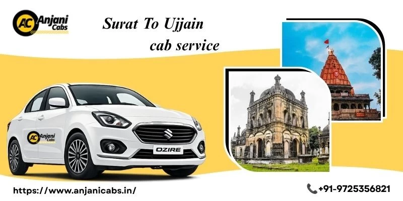 Surat To Ujjain Cab Service