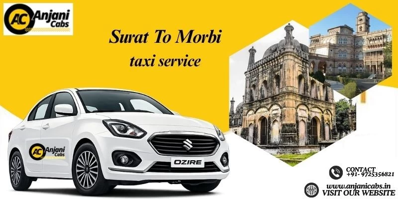 One Way Cab Hire From Surat To Morbi
