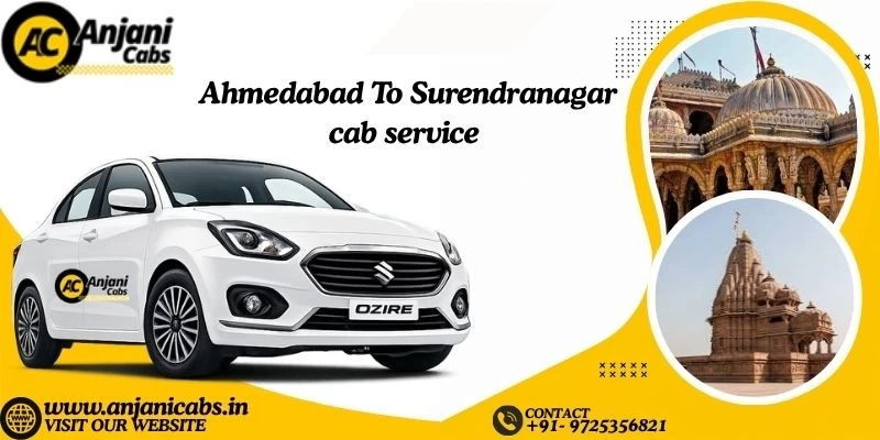 One Way Cab Hire From Ahmedabad To Surendranagar