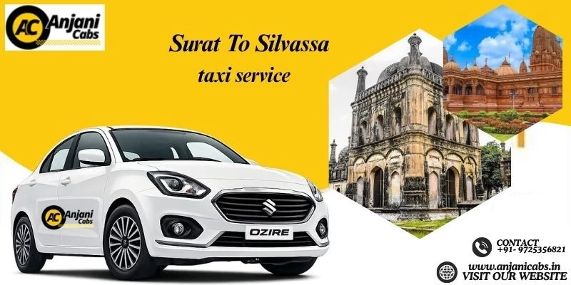 One Way Cab Hire From Surat To Silvassa