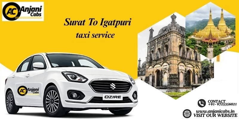 One Way Cab Hire From Surat To Igatpuri