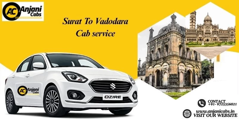 Surat To Vadodara Cab Service