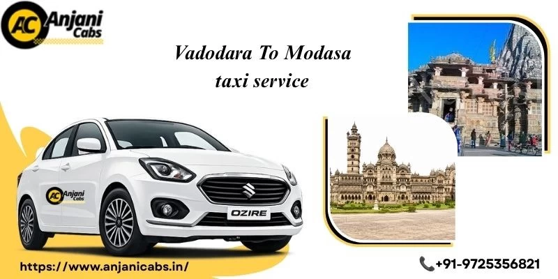 Vadodara To Modasa Taxi Service