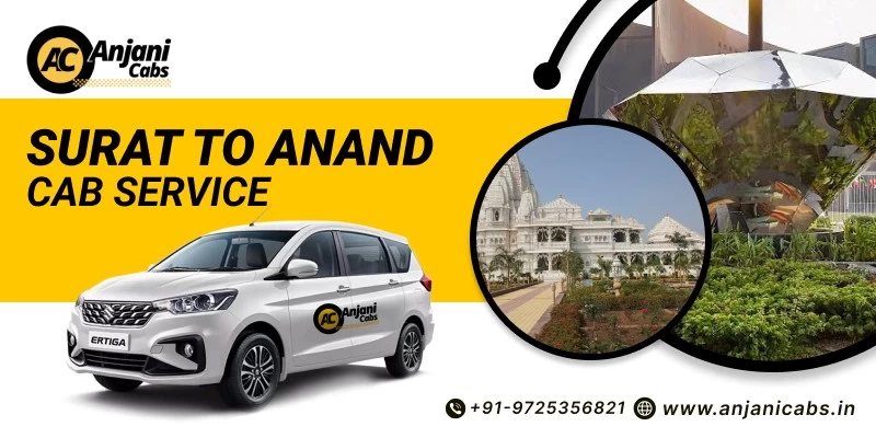 Surat To Anand Cab Service