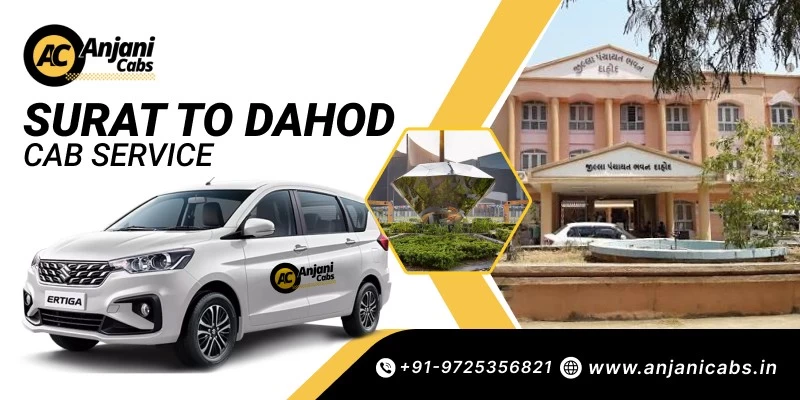 Surat To Dahod Cab Service