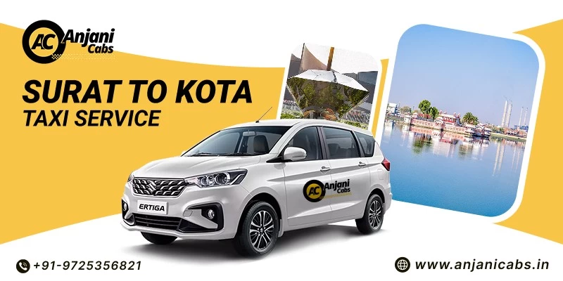 Surat To Kota Taxi Service